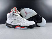 Nike Air​ Jordan 5 Retro Fire Red Silver Tongue DA1911-102 - 3