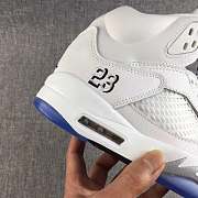 Nike Air​ Jordan 5 Retro Metallic White 136027-130 - 5