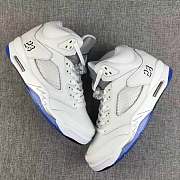 Nike Air​ Jordan 5 Retro Metallic White 136027-130 - 1