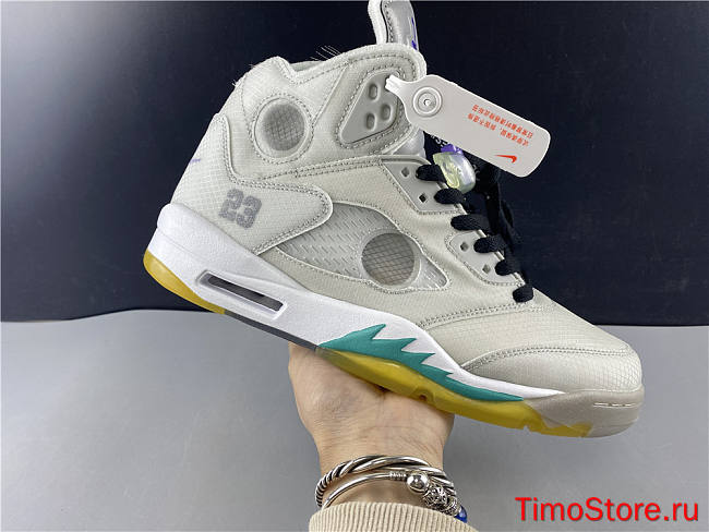 Nike Air​ Jordan 5 x​off white AJ5 ow 3M CT8480-105 - 1