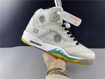 Nike Air​ Jordan 5 x​off white AJ5 ow 3M CT8480-105