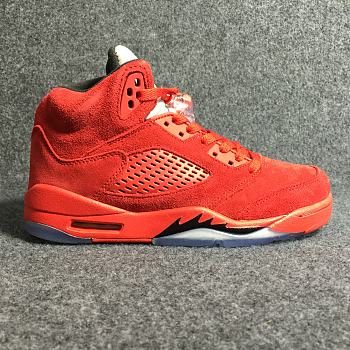 Nike Air​ Jordan 5 Retro Red Suede 136027-602