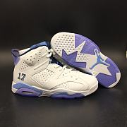 Nike Air Jordan 6 Retro “UNC Championship” PE 384664-110  - 5