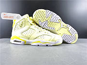 Nike Air​ Jordan 6 Retro Dynamic Yellow Floral 543390-800 - 4