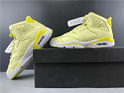 Nike Air​ Jordan 6 Retro Dynamic Yellow Floral 543390-800 - 2