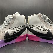 Nike Blazer Mid Off-White Wolf Grey Serena 