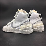Nike Blazer Mid sacai White Grey BV0072-100 - 2
