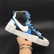 Nike Blazer Mid sacai White Black Legend Blue BV0072-001 - 1