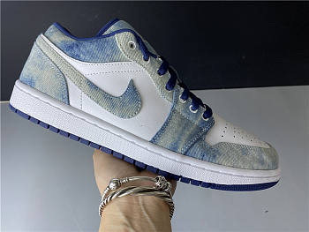 Nike Air Jordan 1 Low Washed Denim CZ8455-100