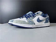 Nike Air Jordan 1 Low Washed Denim CZ8455-100 - 6
