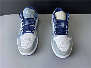 Nike Air Jordan 1 Low Washed Denim CZ8455-100 - 4