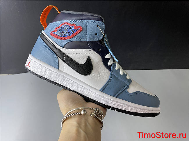 Nike Air Jordan 1 Mid Fearless Facetasm CU2802-100 - 1