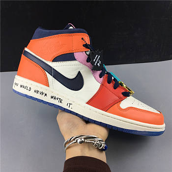 Nike Air Jordan 1 Mid SE Fearless Melody Ehsani CQ7629-100