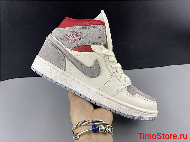 Nike Air Jordan 1 Mid Sneakersnstuff 20th Anniversary CT3443-100  - 1