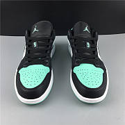 Nike Air Jordan 1 Low Emerald Toe 553558-117  - 6
