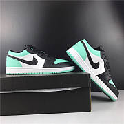 Nike Air Jordan 1 Low Emerald Toe 553558-117  - 5