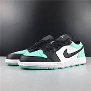 Nike Air Jordan 1 Low Emerald Toe 553558-117  - 4