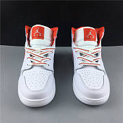 Nike Air Jordan 1 Mid White Topaz Mist 555112-104  - 3