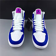 Nike Air Jordan 1 Mid Hyper Royal Hyper Violet 554724-451  - 2