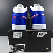 Nike Air Jordan 1 Mid Hyper Royal Hyper Violet 554724-451  - 6