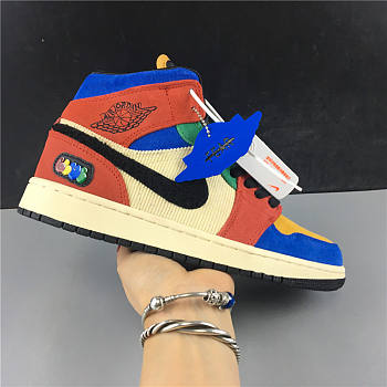 Nike Air Jordan 1 Mid SE Fearless Blue the Great CU2805-100 