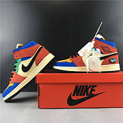 Nike Air Jordan 1 Mid SE Fearless Blue the Great CU2805-100  - 3