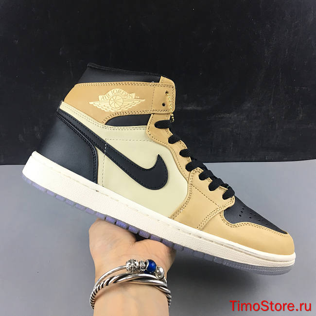 Nike Air Jordan 1 Retro High Black Mushroom AH7389-003 - 1