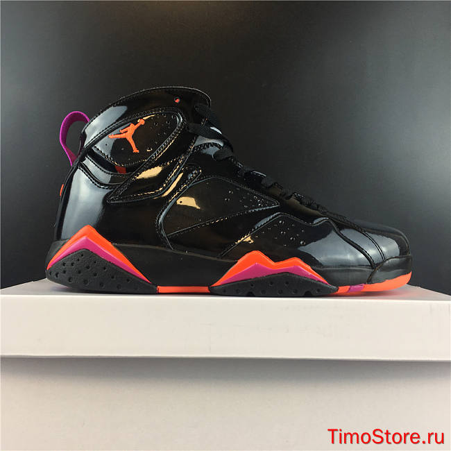 Nike Air Jordan 7 Retro Black Patent 313358-006   - 1