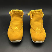 Nike Air Jordan 18 Retro Yellow Ochre AA2494-701 - 6