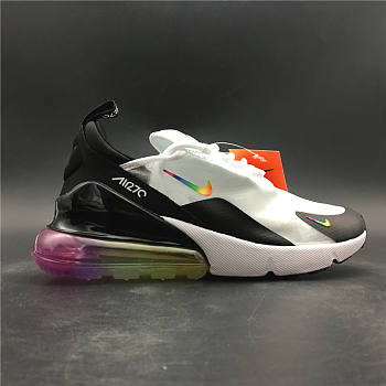 Nike Air Max 270 White Black Rainbow AQ8050-101