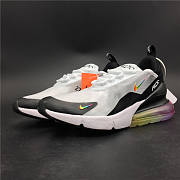 Nike Air Max 270 White Black Rainbow AQ8050-101 - 4