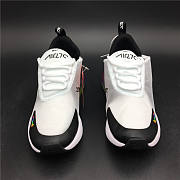 Nike Air Max 270 White Black Rainbow AQ8050-101 - 5