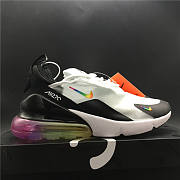Nike Air Max 270 White Black Rainbow AQ8050-101 - 6