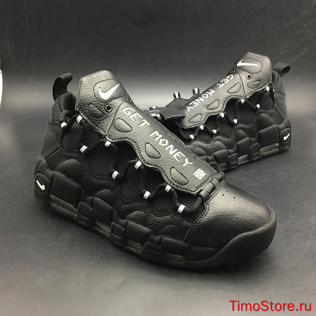 Nike Air More Money Black Metallic Silver AJ2998-002 - 1