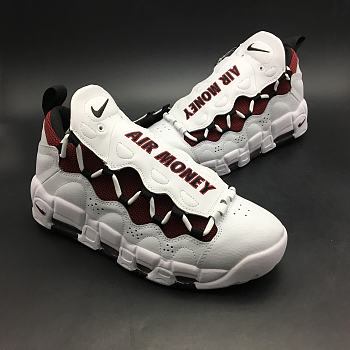 Nike Air More Money White Black Team Red AJ2998-100