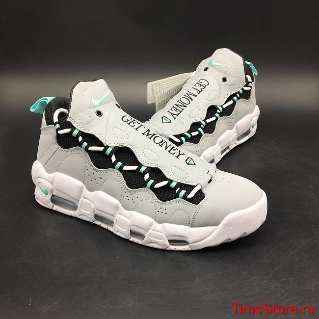 Nike Air More Money Wolf Grey Island Green AJ2998-003 - 1