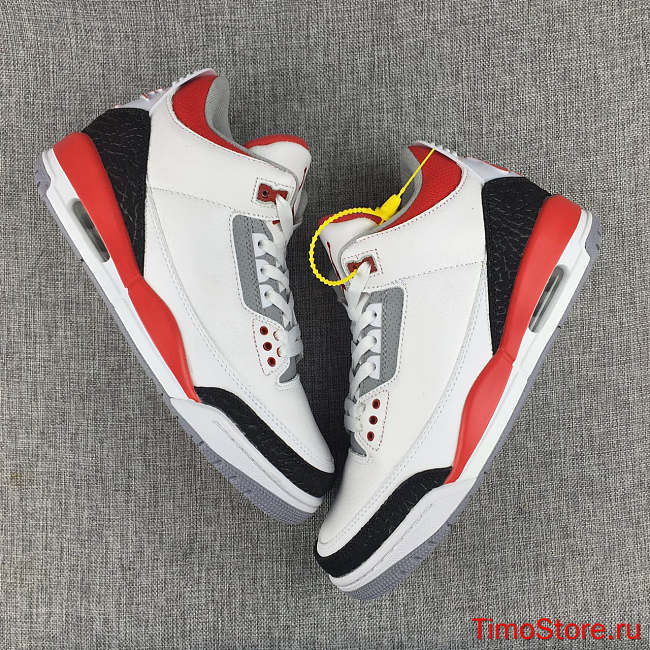Nike Air Jordan 3 Retro Fire Red (2013) 136064-120 - 1