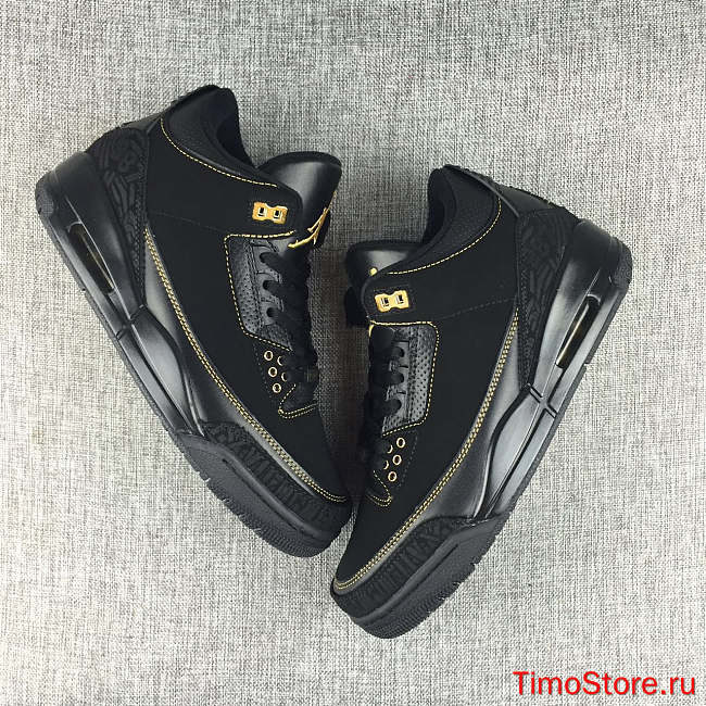Nike Air Jordan 3 Retro Black History Month 455657-001 - 1