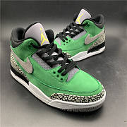 Nike Air Jordan 3 Retro Tinker Oregon Ducks PE AJ3 867493 - 3
