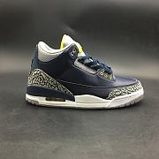 Nike Air Jordan 3 Retro Michigan PE AJ3 820064 - 3