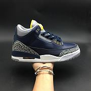 Nike Air Jordan 3 Retro Michigan PE AJ3 820064 - 4