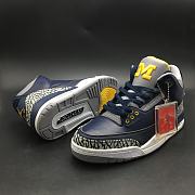 Nike Air Jordan 3 Retro Michigan PE AJ3 820064 - 5