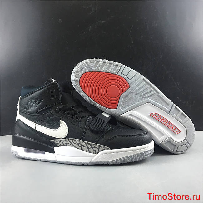 Nike Air Jordan Legacy 312 Black White AV3922-001 - 1