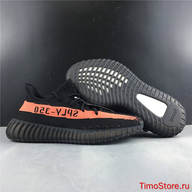 Adidas Yeezy Boost 350 V2 Core Black Red BY9612 - 1