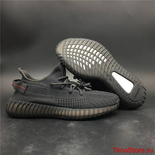 Adidas Yeezy Boost 350 V2 Black (Non-Reflective) FU9006 - 1