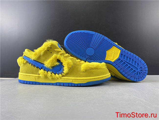 Nike SB Dunk Low Grateful Dead Bears Opti Yellow CJ5378-700 - 1