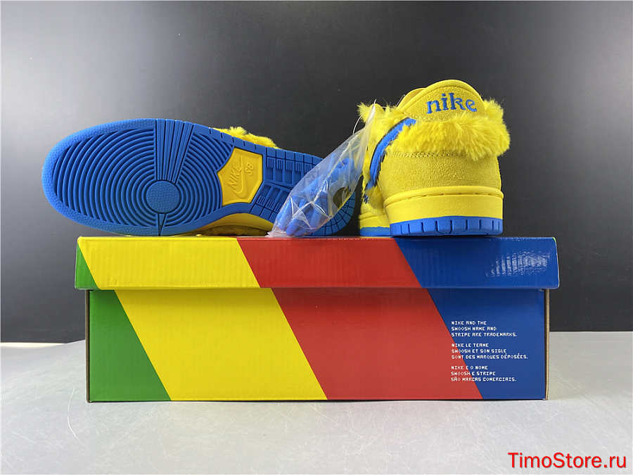 Nike SB Dunk Low Grateful Dead Bears Opti Yellow CJ5378-700 - timostore.ru