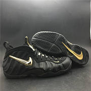 Nike Air Foamposite Pro Black Metallic Gold 624041-009 - 1
