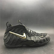 Nike Air Foamposite Pro Black Metallic Gold 624041-009 - 2