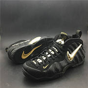 Nike Air Foamposite Pro Black Metallic Gold 624041-009 - 4